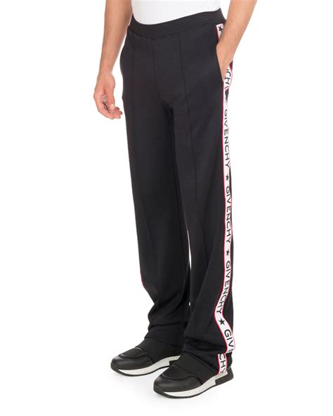 givenchy track pants logo